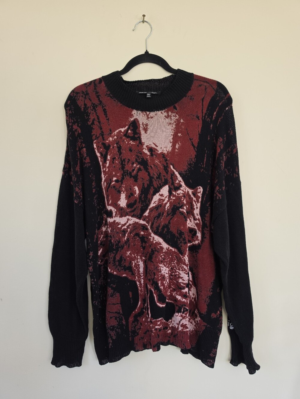 Dolls Kill x Twilight Wolf Pack Oversized Sweater M/L